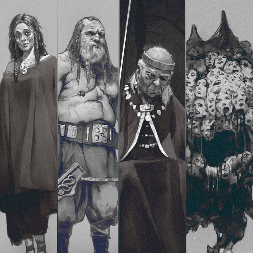 Norse mythology characters