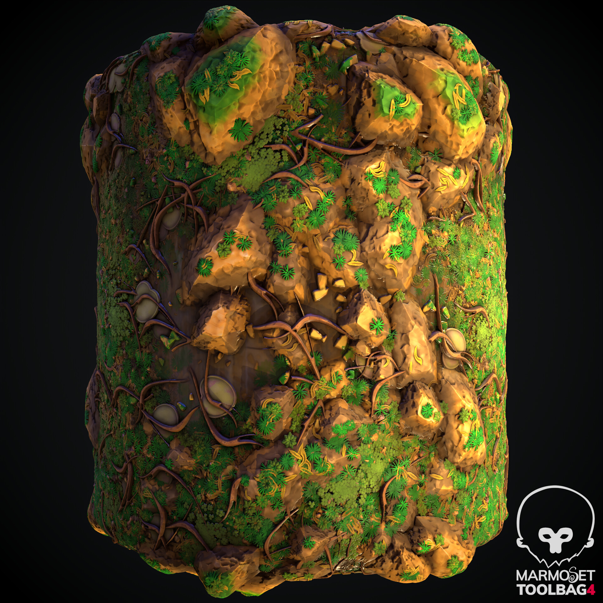 ArtStation - Stylized Swamp Material