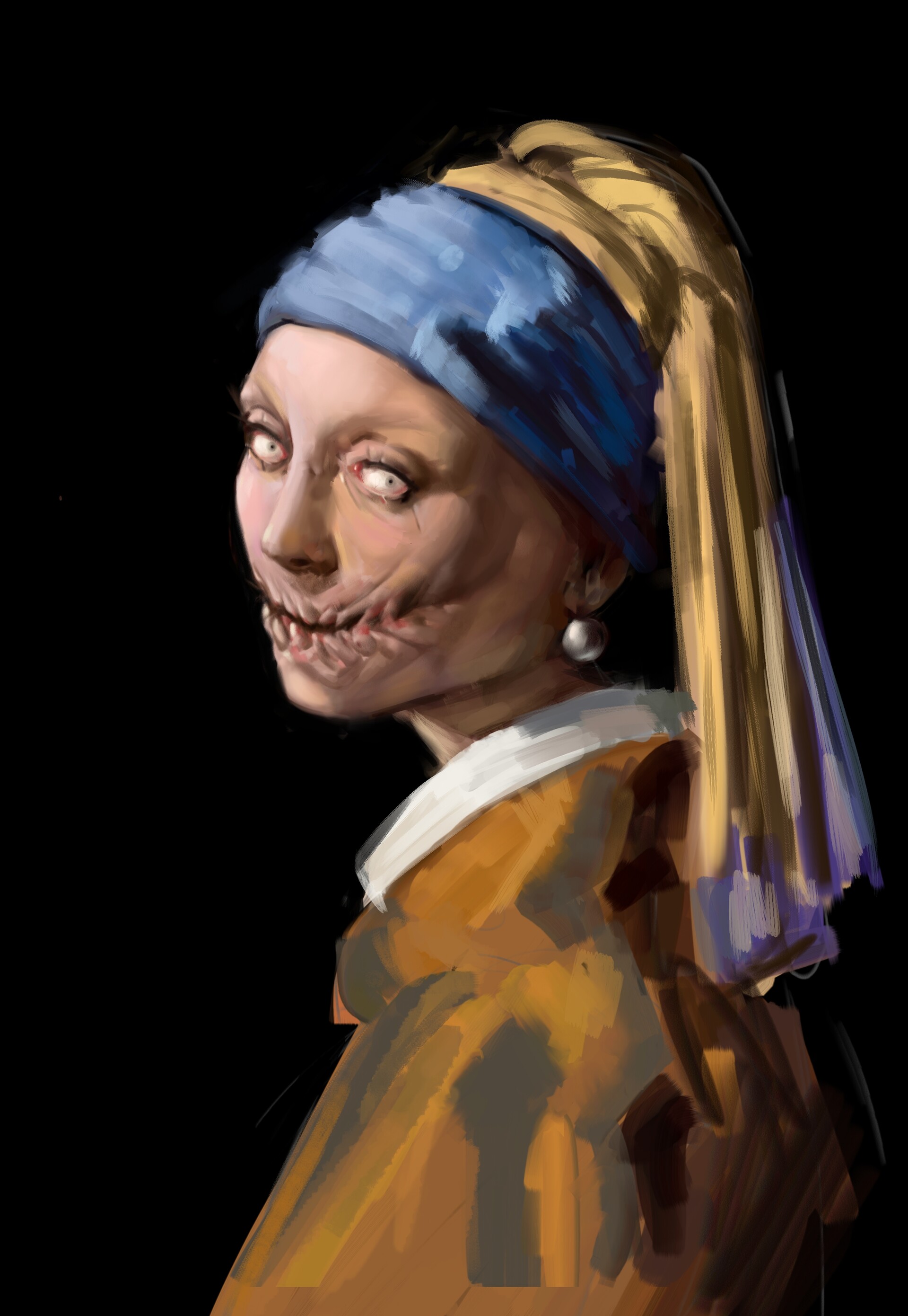 ArtStation - Mona Lisa and Girl with a Pearl Earring