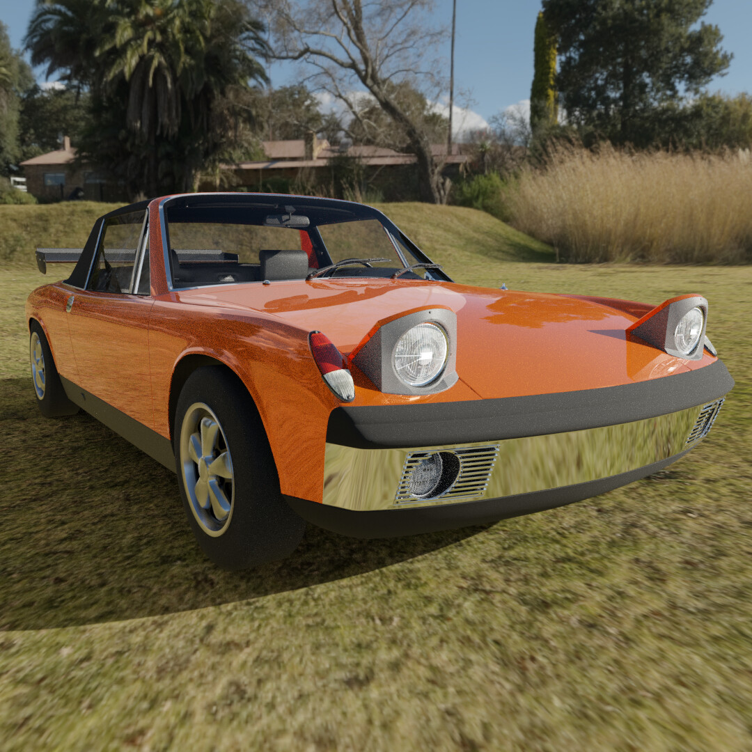 ArtStation - Porsche 914-6 (3D Model with Engine Sounds)