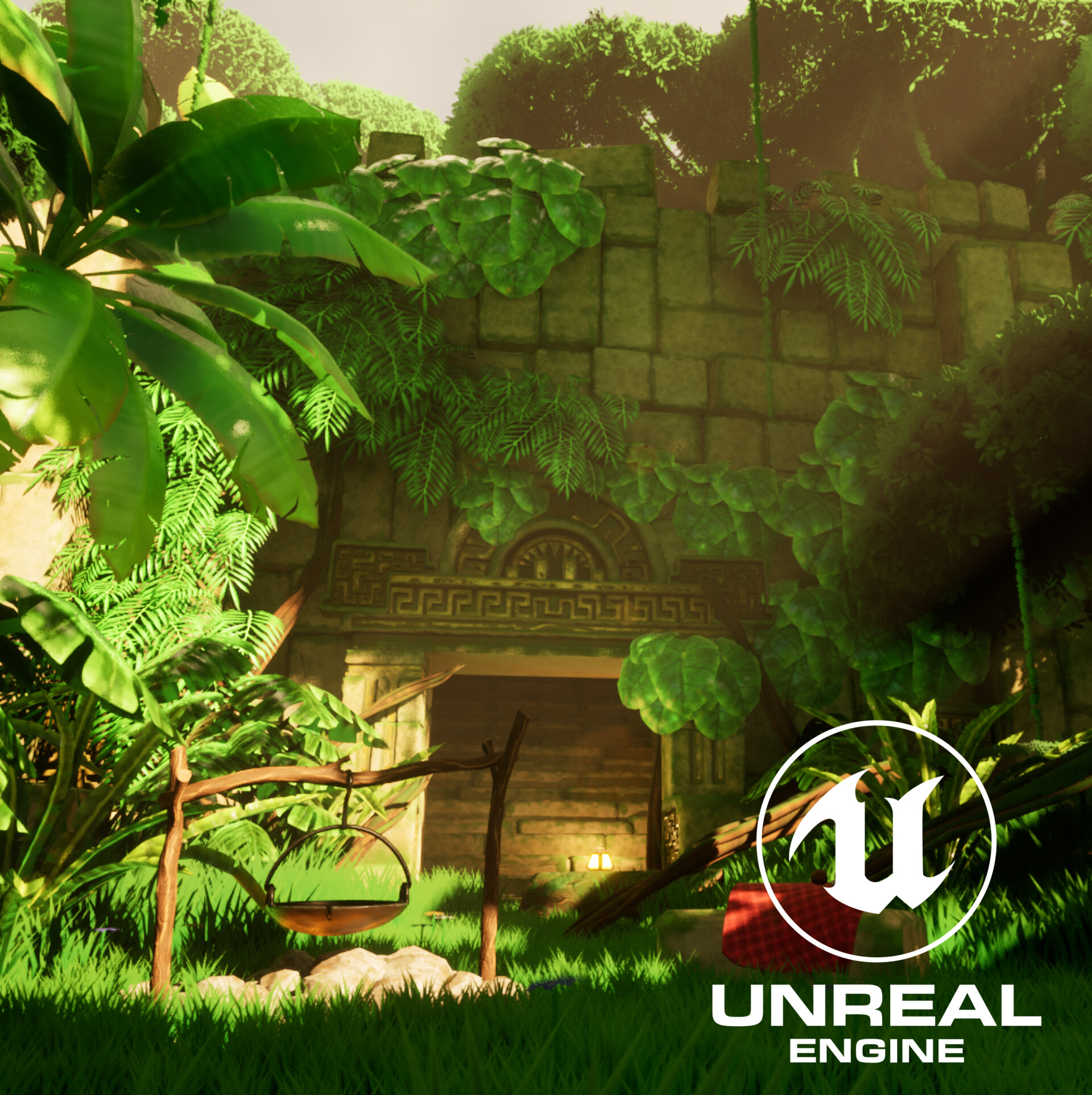 ArtStation [REALTIME] JUNGLE TEMPLE