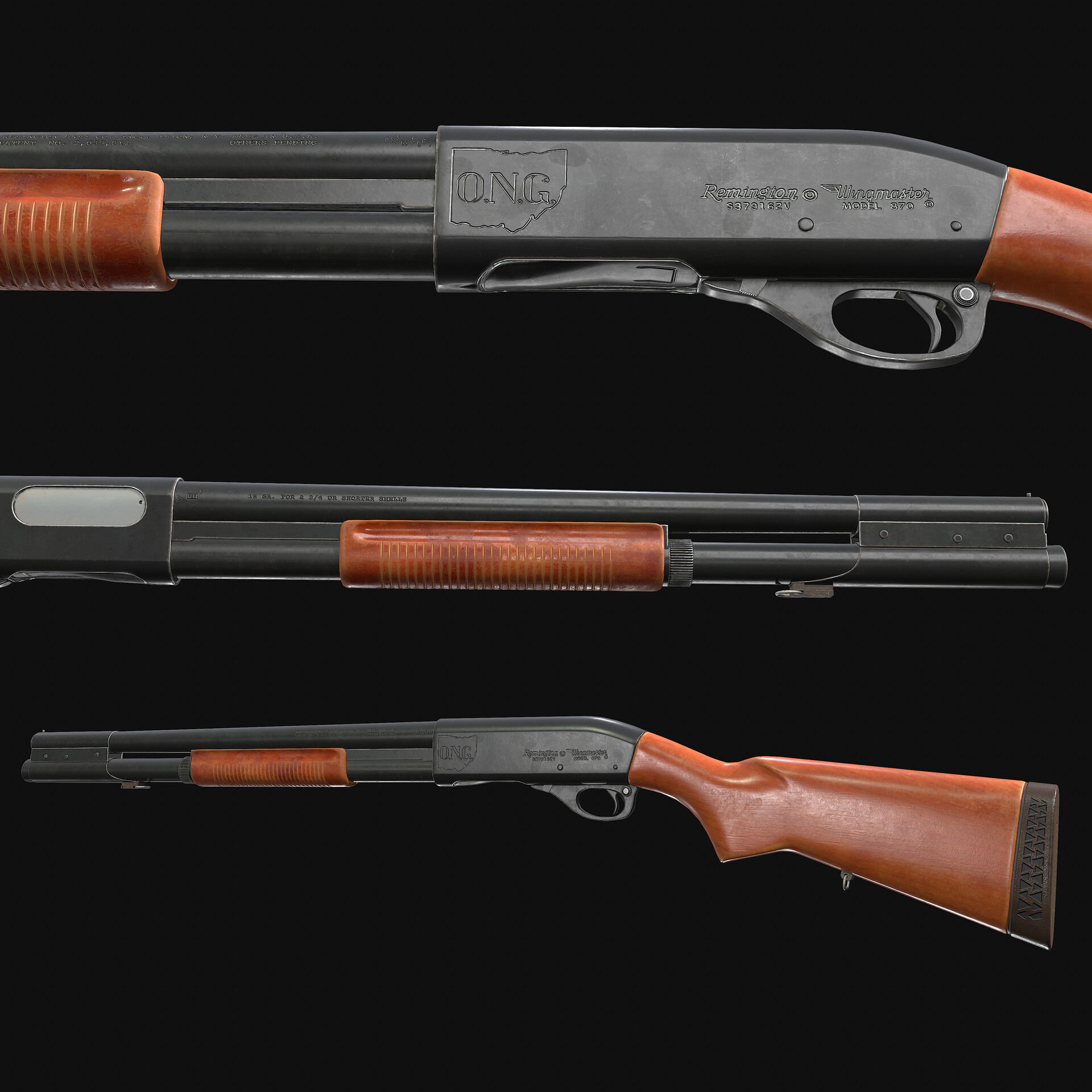 ArtStation - Remington 870