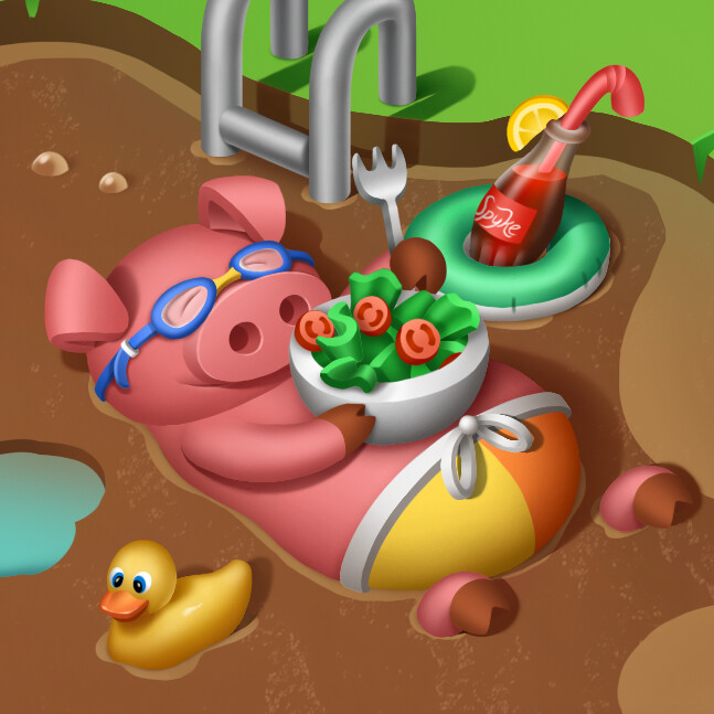 ArtStation Animal Farm Game Assets