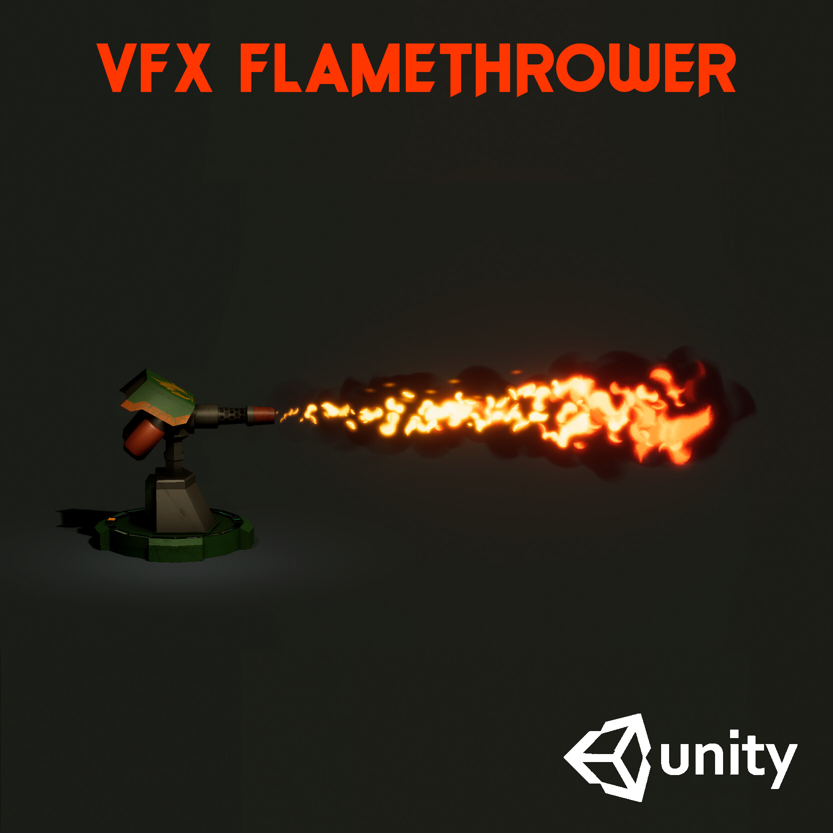 ArtStation Flamethrower vfx