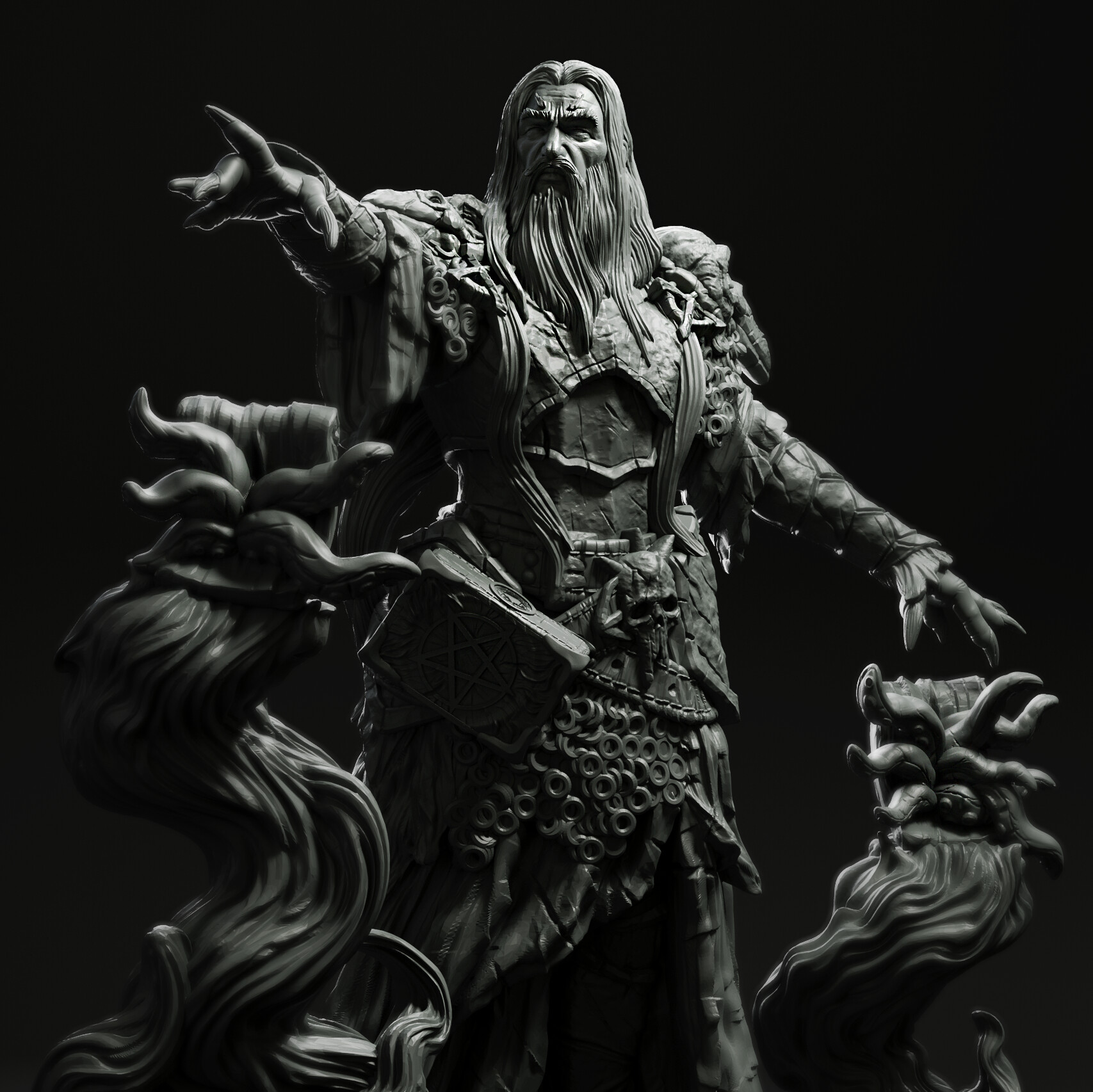 ArtStation - The Archmage - The Grimoires Of Madness