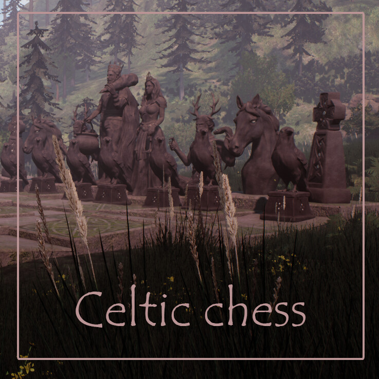 ArtStation - Celtic chess - chessmates