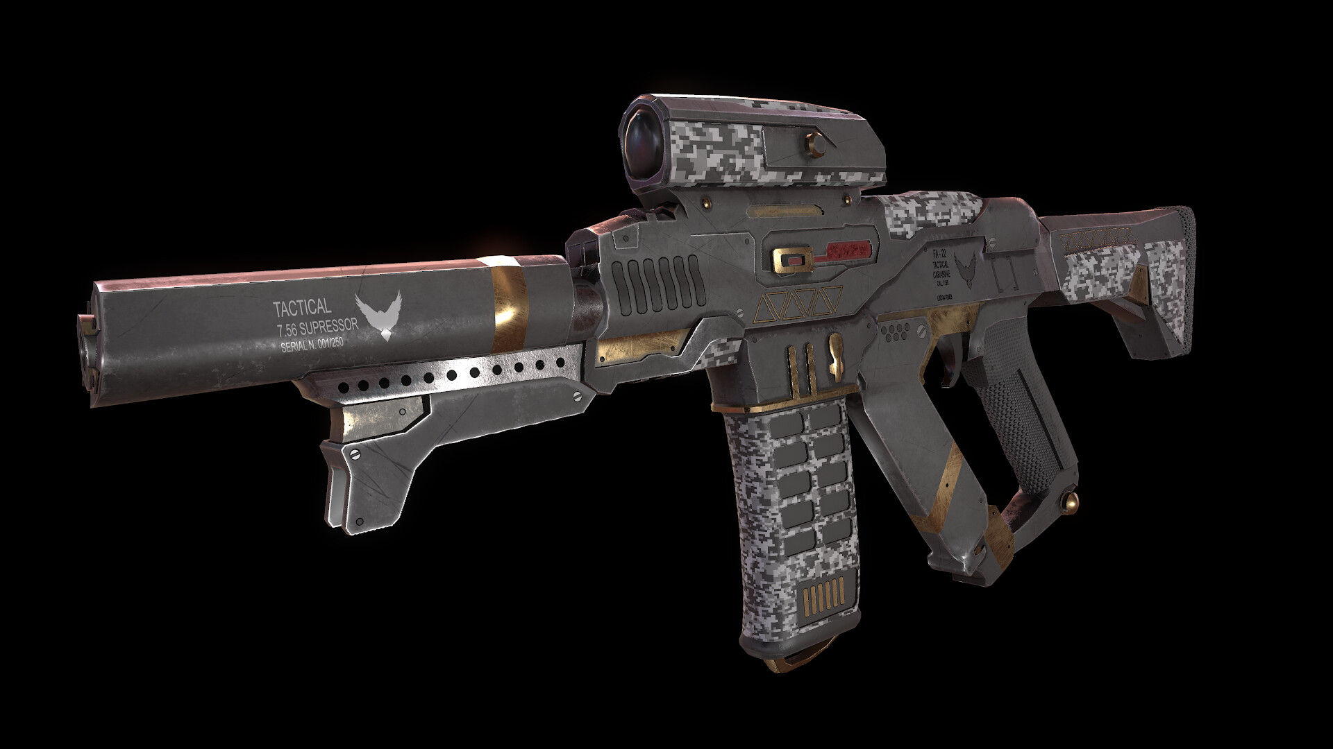 ArtStation - Rifle Concept