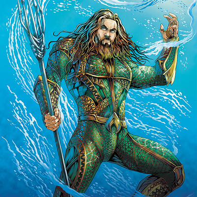 Mike ratera mike ratera aquaman 1 a3 color