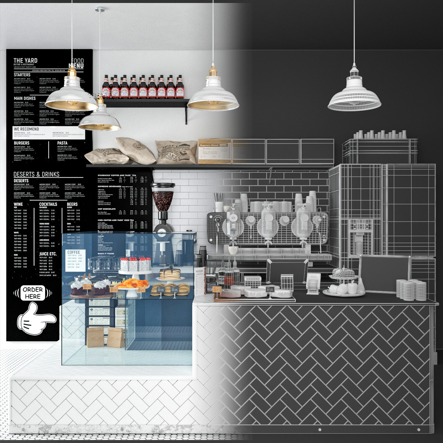 ArtStation coffe Bar