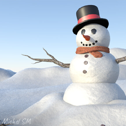 ArtStation Old stuff: A 3D scene I made when learning Maya