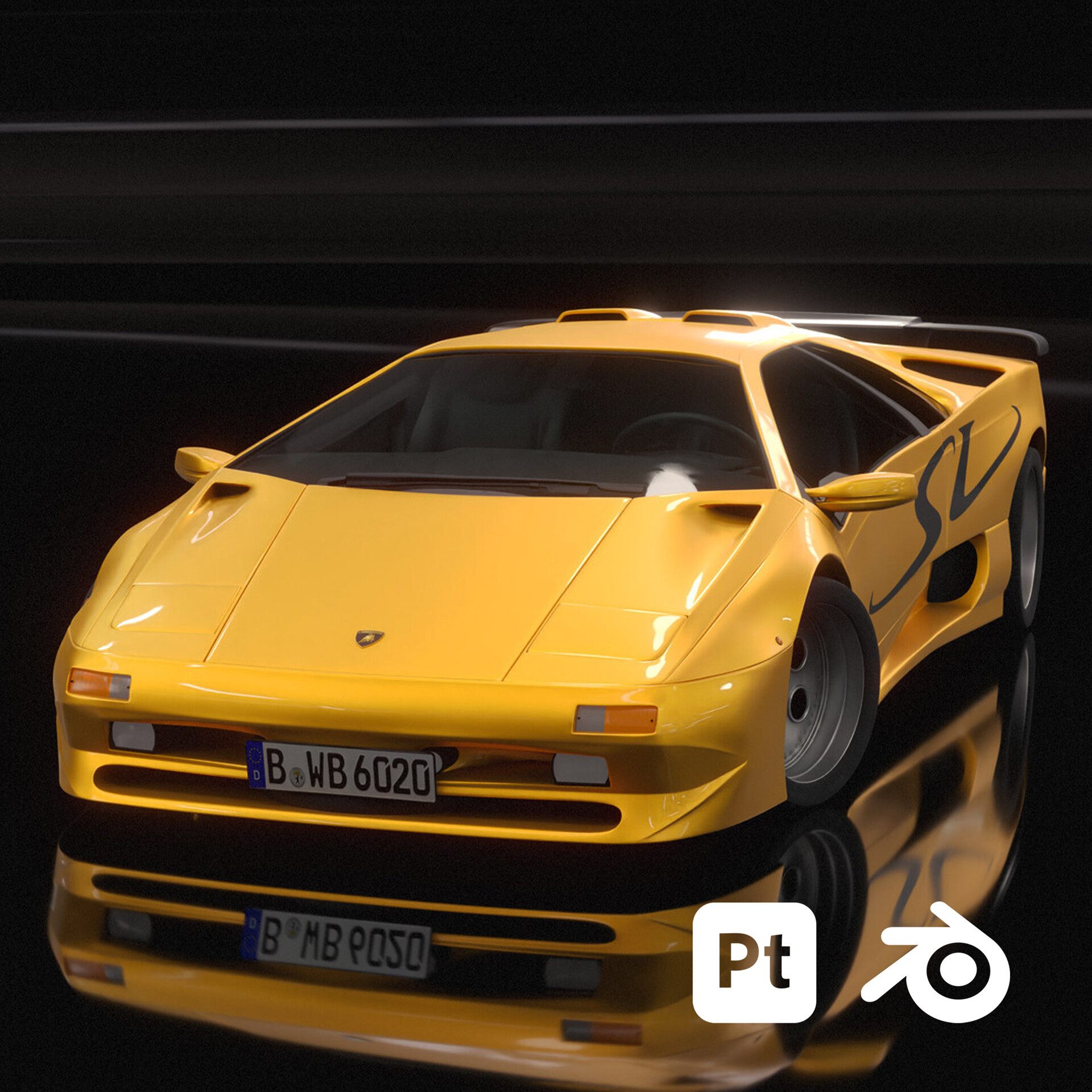 Explore the Best Lamborghinidiablosv Art
