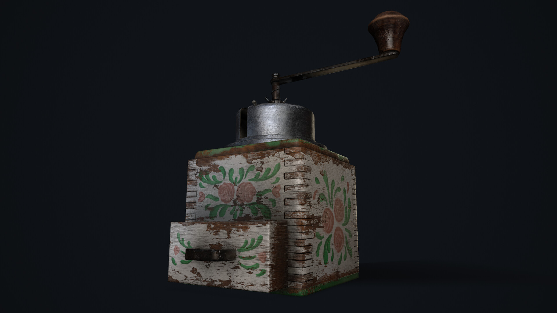 ArtStation Vintage Coffee Grinder