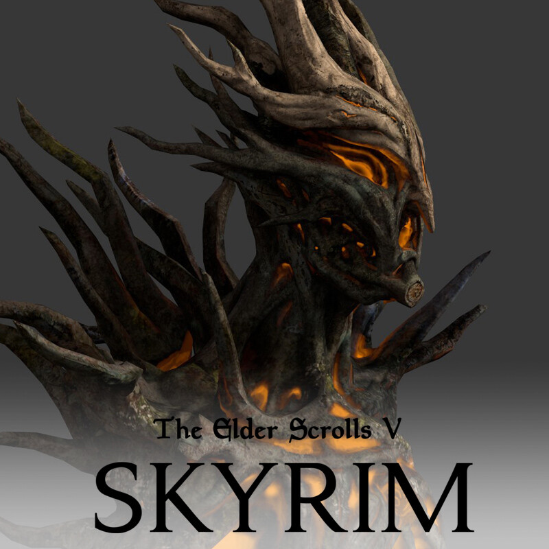 ArtStation Skyrim Creation Club Gnarl