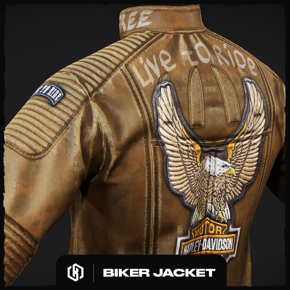 ArtStation Biker jacket