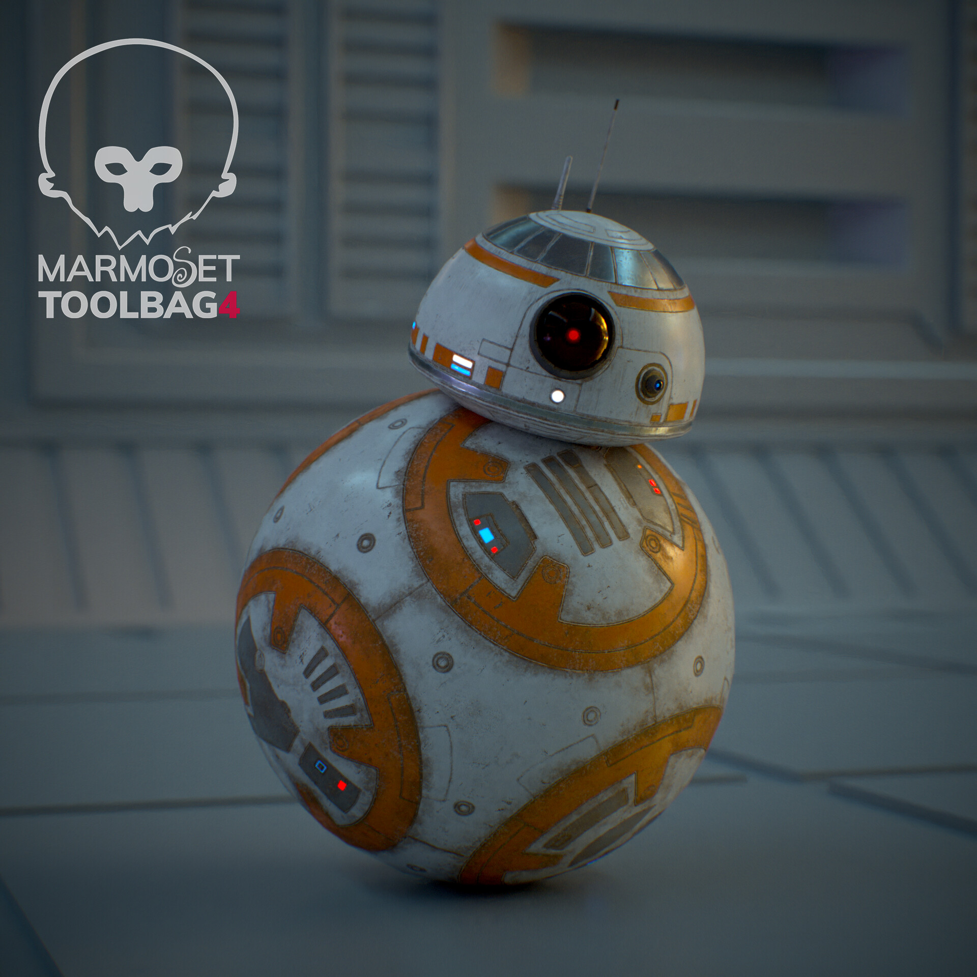 ArtStation - BB-8 Astromech Droid Fan Art