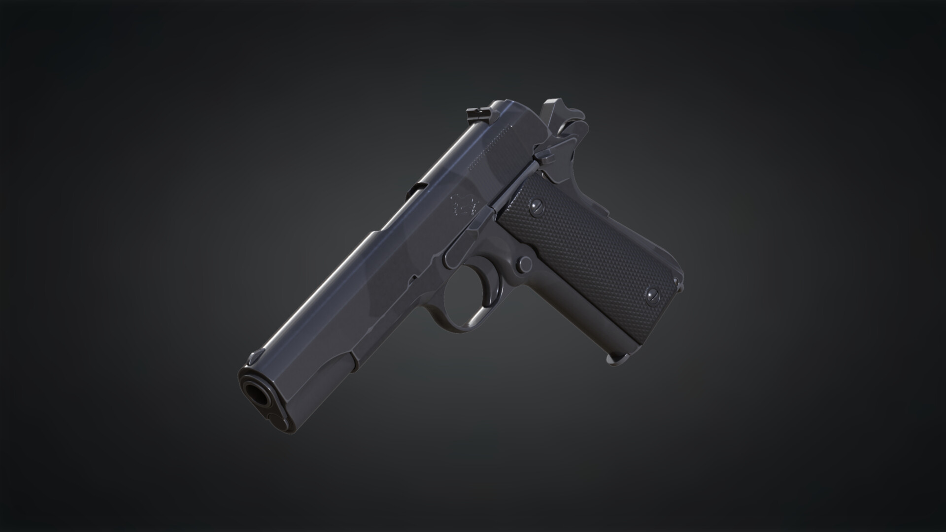 ArtStation - Stylized M1911