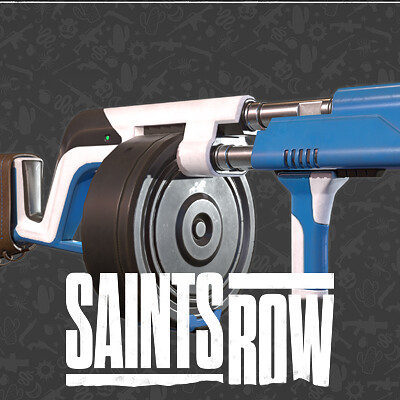 ArtStation Saints Row MDI 77 Auto Rifle