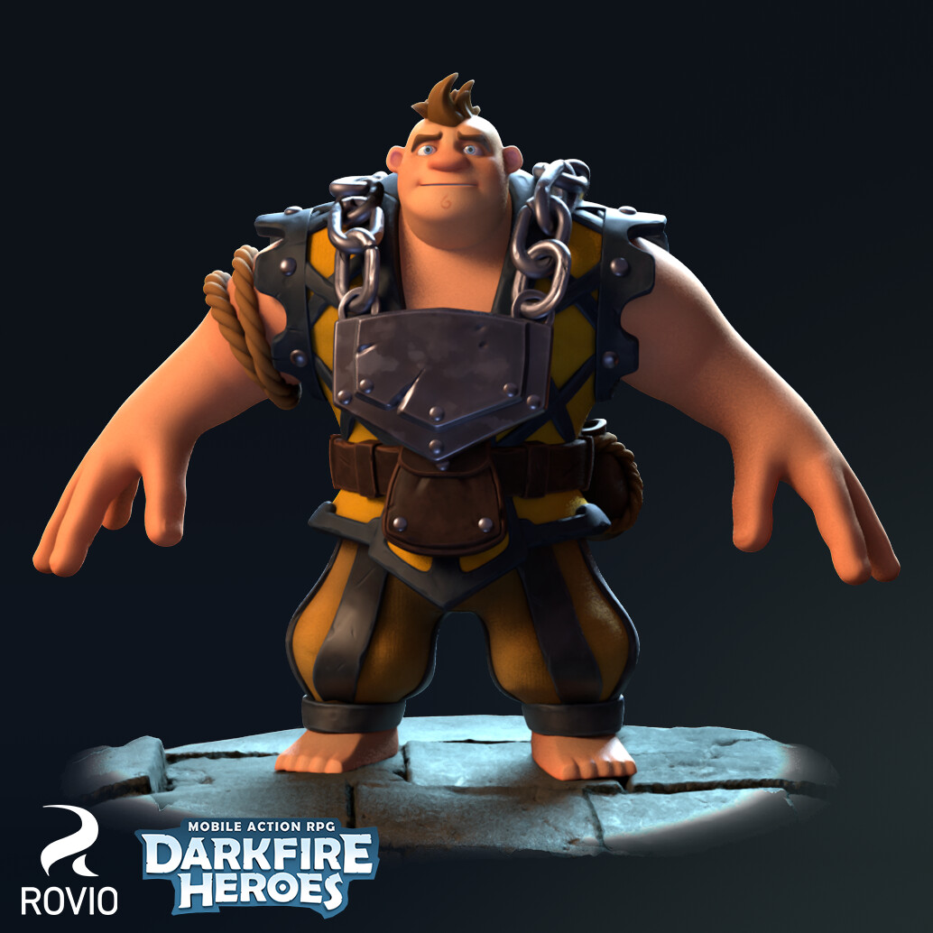 Darkfire Heroes - Cinematic 3D Character Work