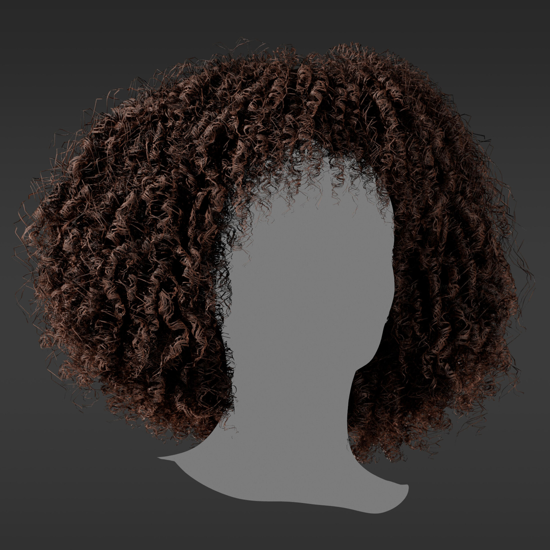 ArtStation - Realtime Female Afro