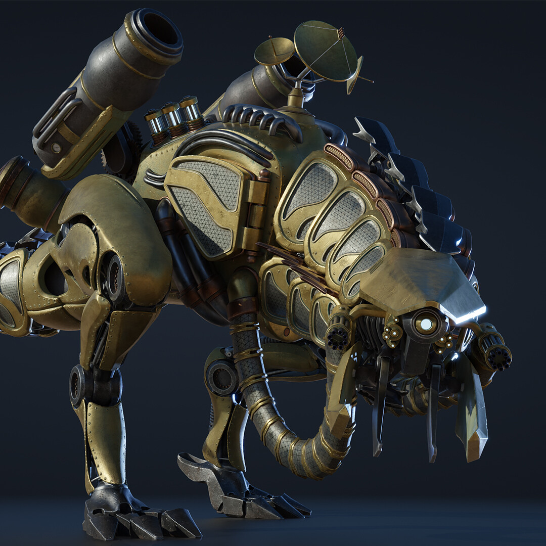 ArtStation - Thunderjaw Steampunk