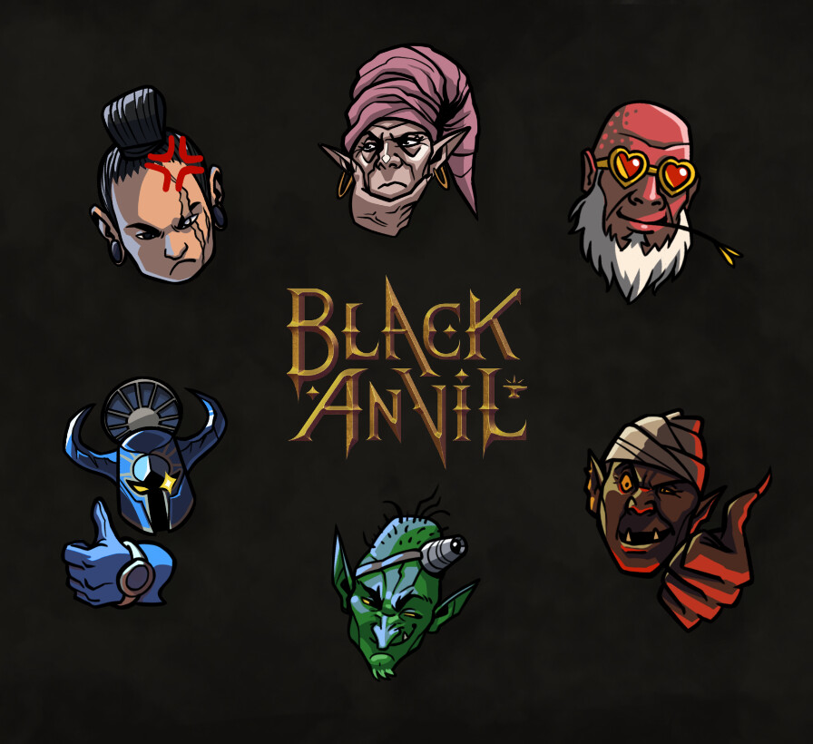 Black Anvil - Emojis