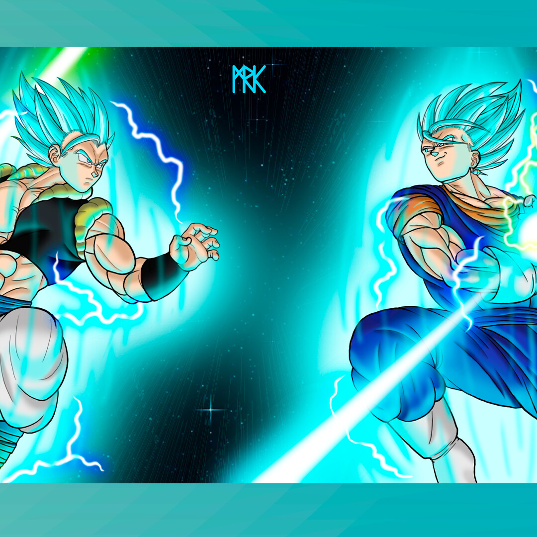 ArtStation - Gogeta & Vegito