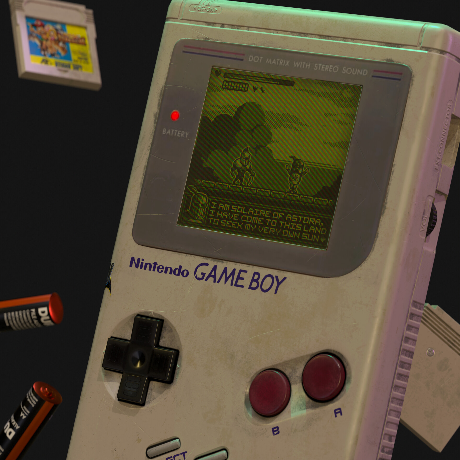 ArtStation Realistic game prop study.