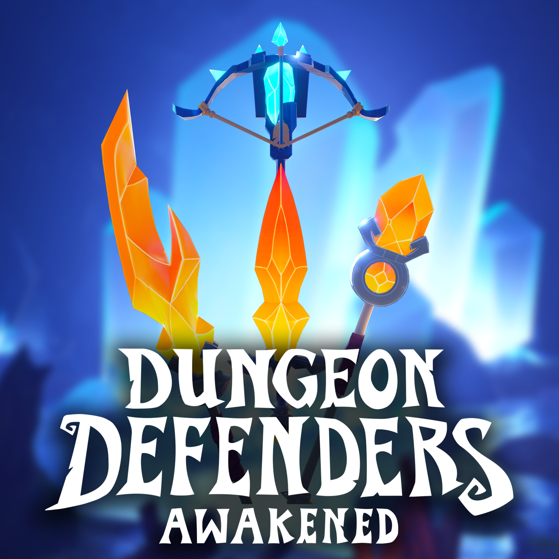 ArtStation Dungeon Defenders Awakened Crystal Weapons