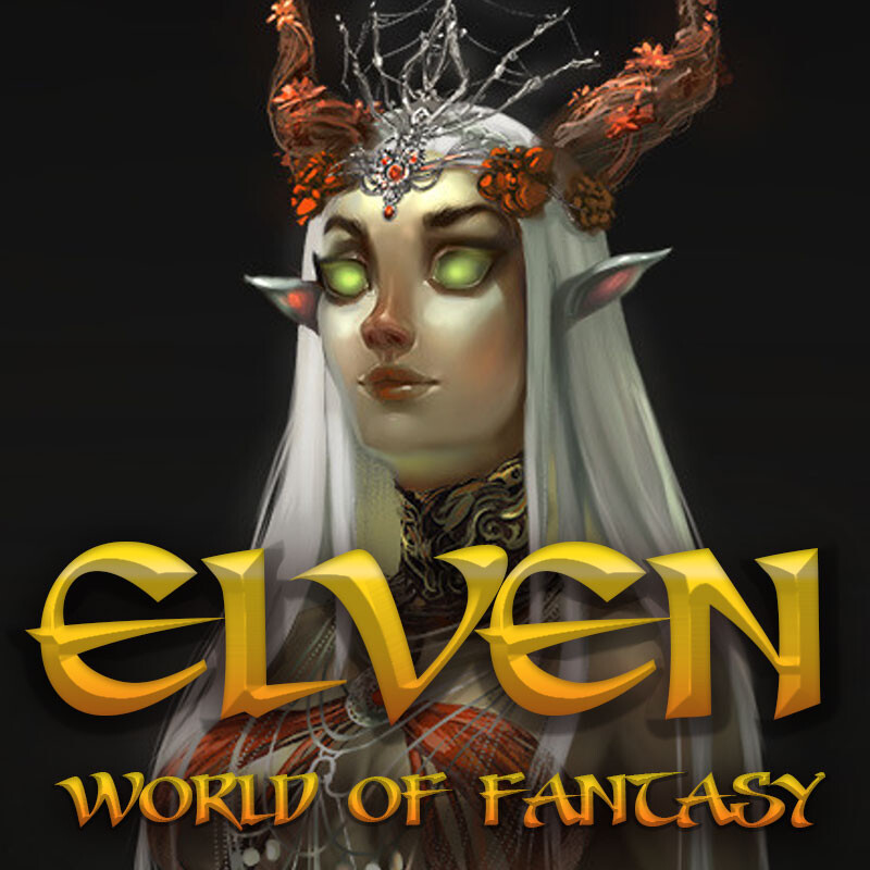 ArtStation - Elf Witch