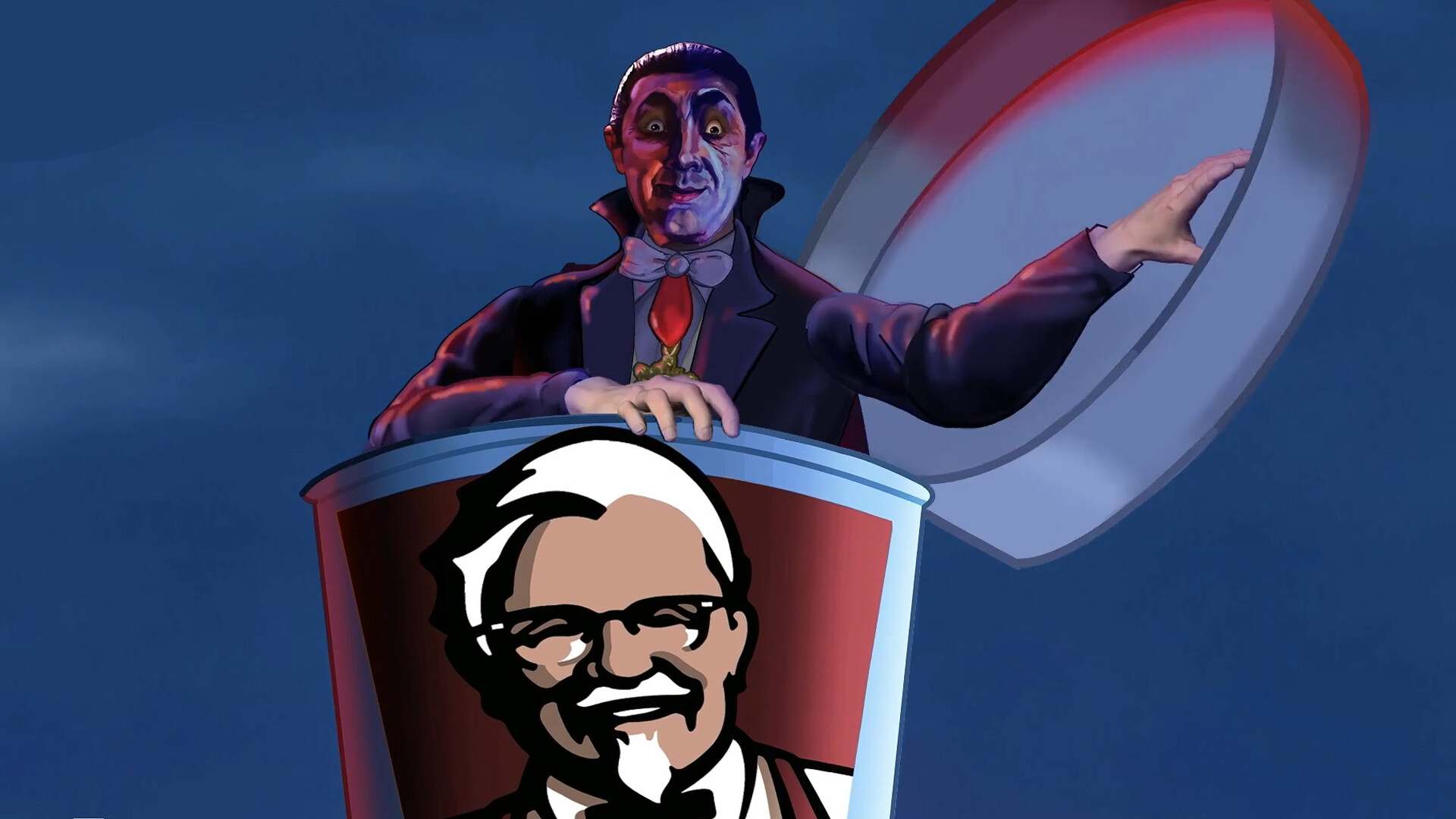 ArtStation KFC DARK MEAT MENU