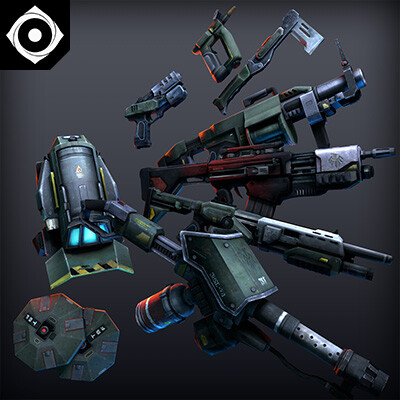 ArtStation - Marine Equipment Overhaul [Natural Selection 2]