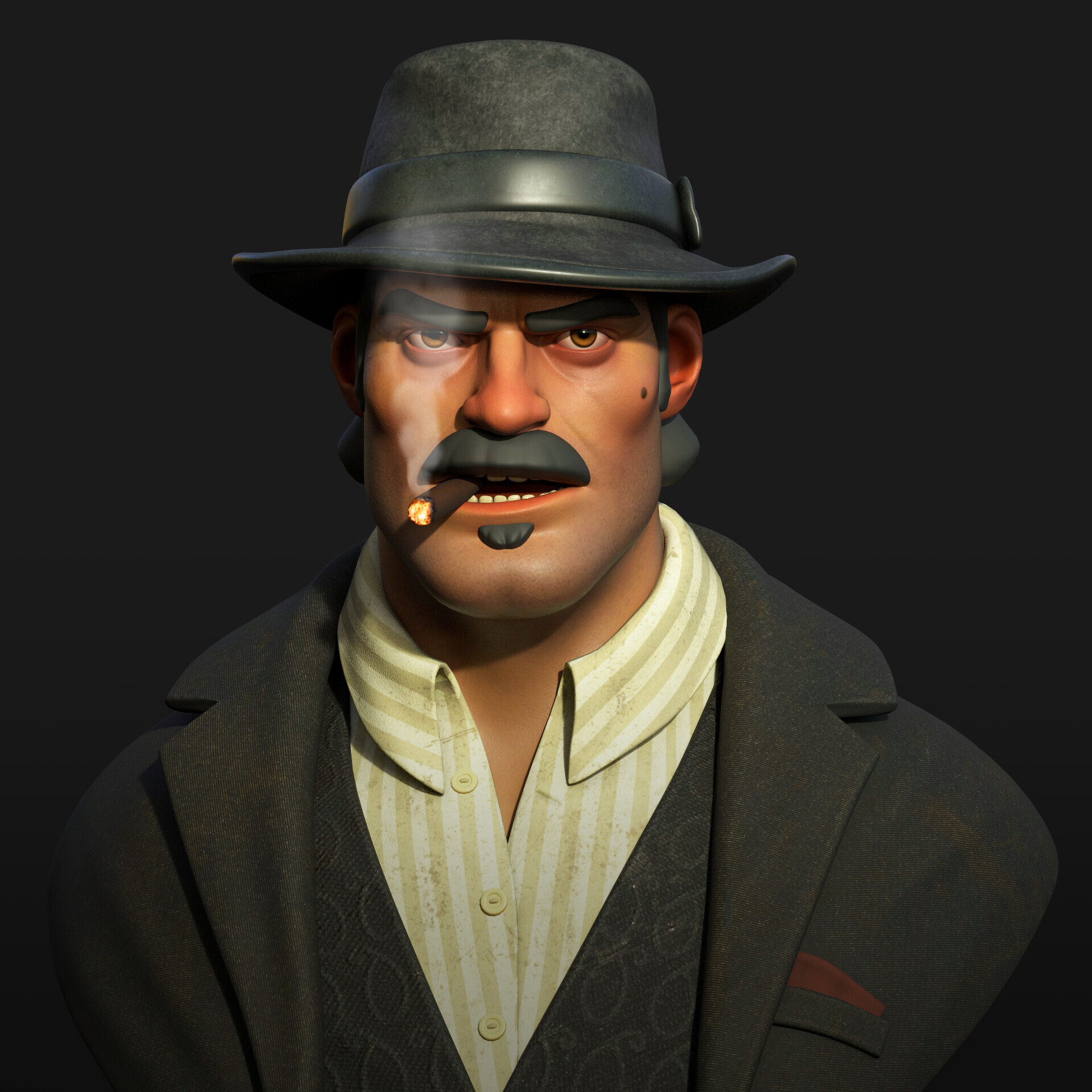 ArtStation Stylized Dutch van der Linde