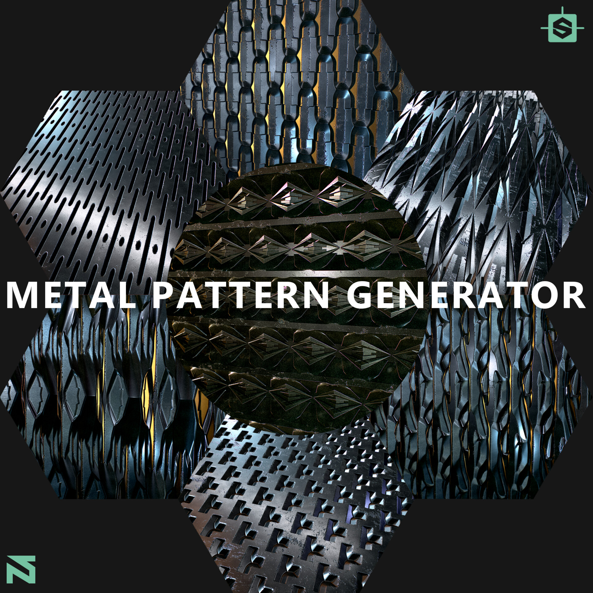 ArtStation Metal Patterns Generator