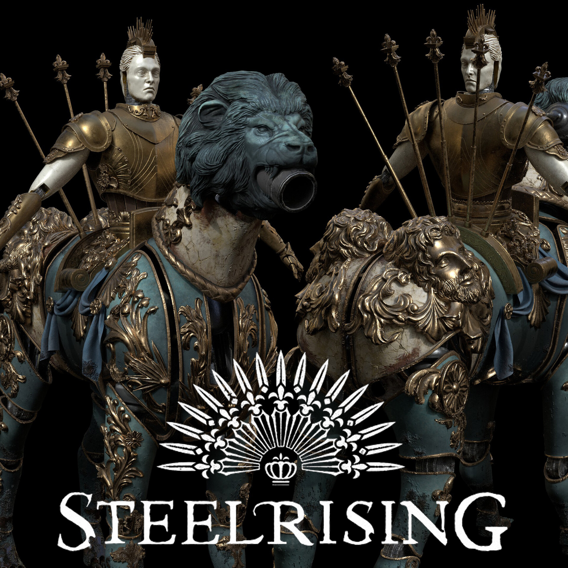 ArtStation - SteelRising boss Character