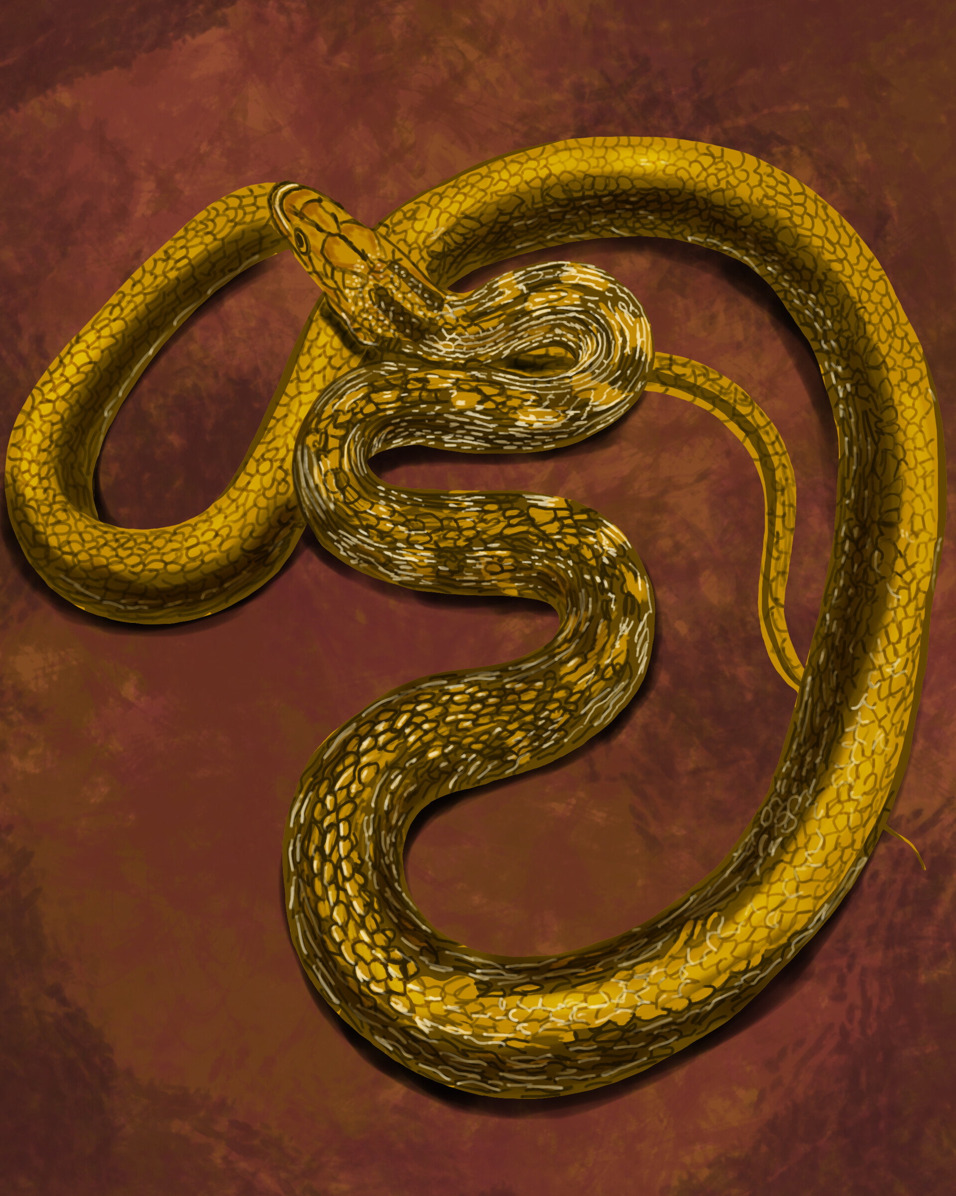 ArtStation - Common Trinket Snake