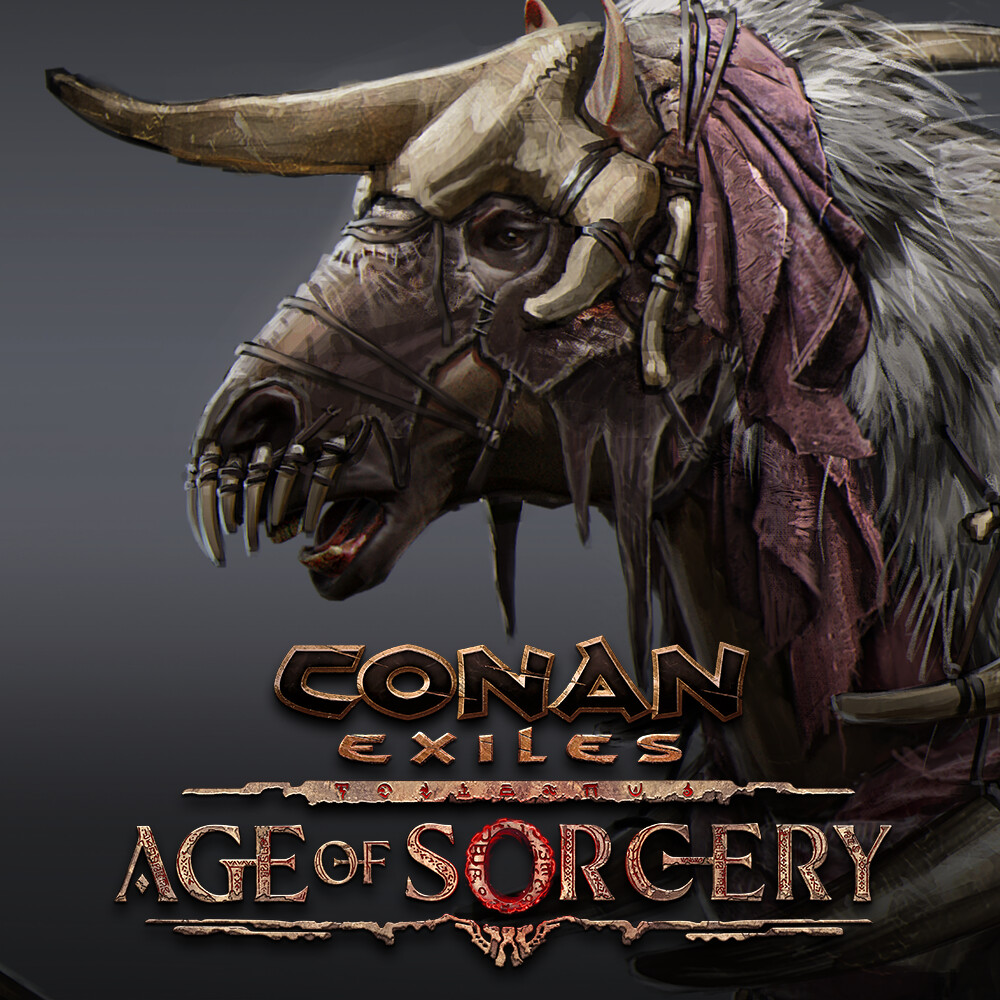 ArtStation - CONAN EXILES - Age of Sorcery - Gurnakhi Saddle