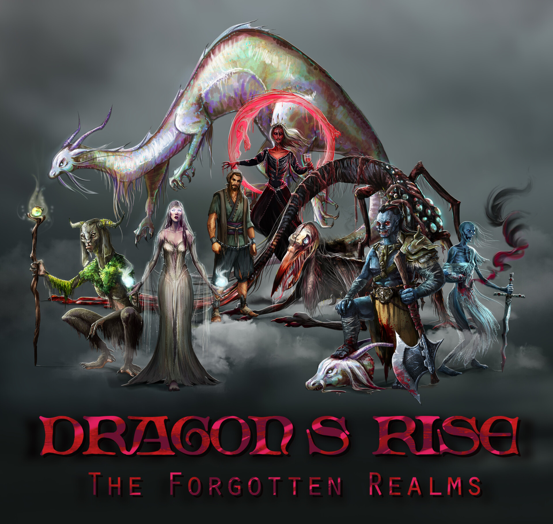 ArtStation - Dragon's Rise: The Forgotten Realms