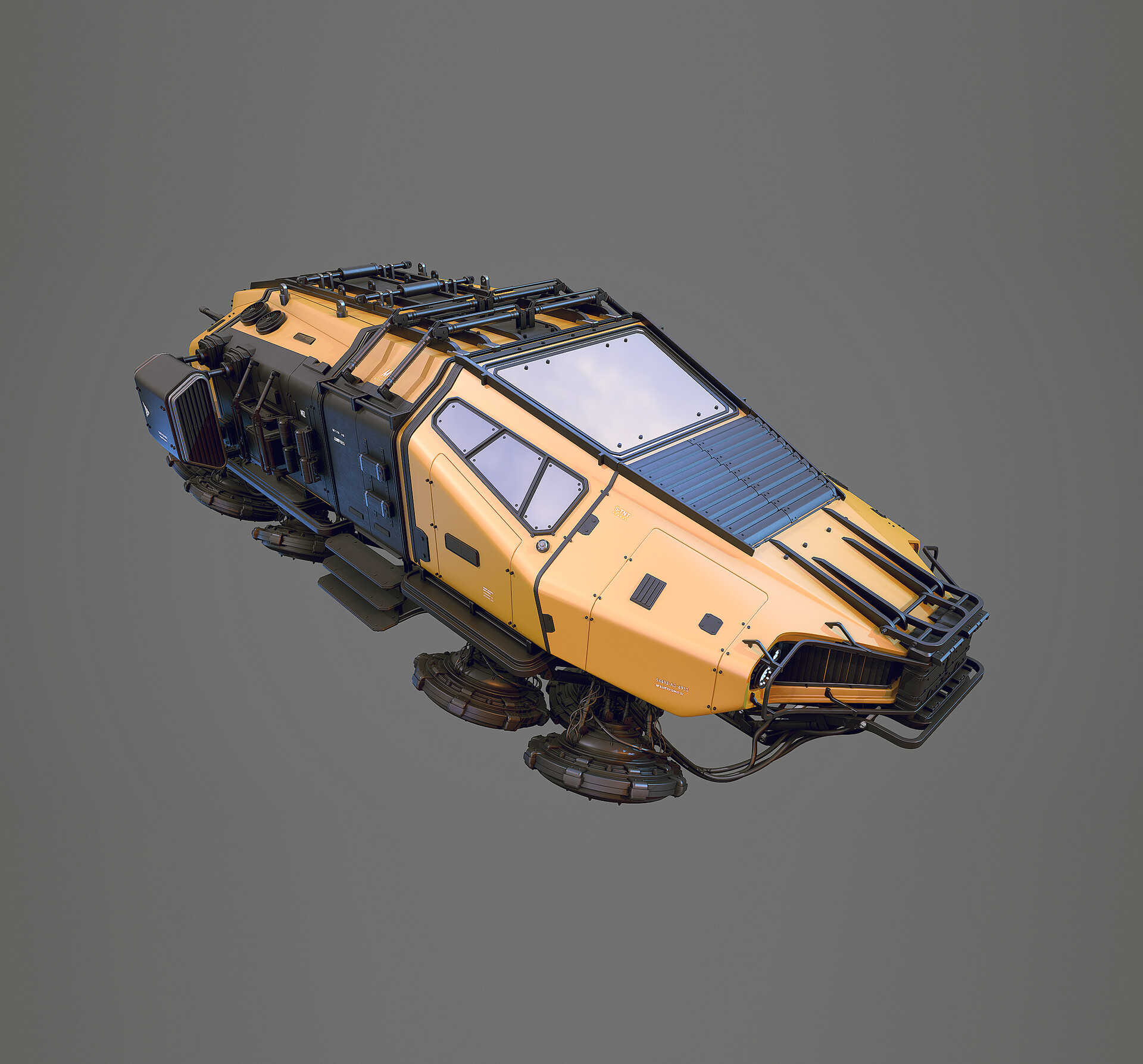 ArtStation Cyberpunk Vehicle Design