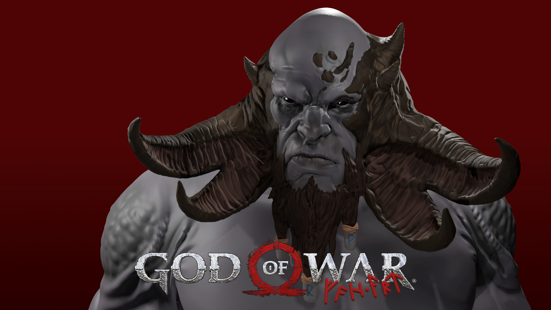 ArtStation God of War Troll