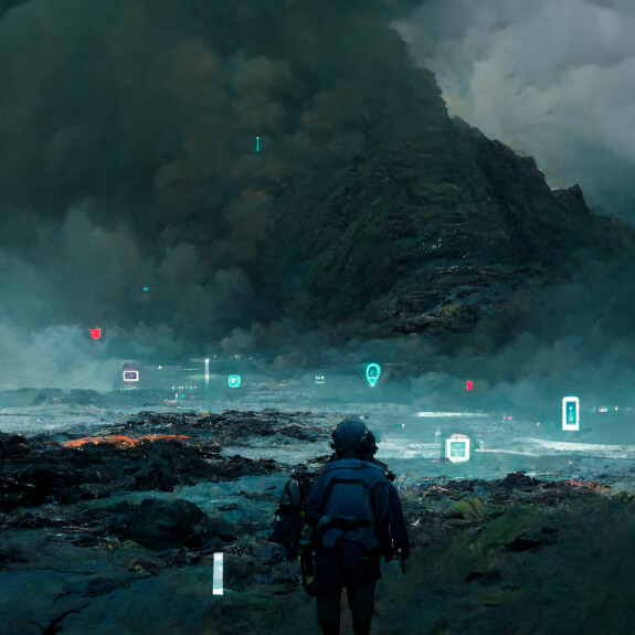 ArtStation - Death Stranding UI Reimagined