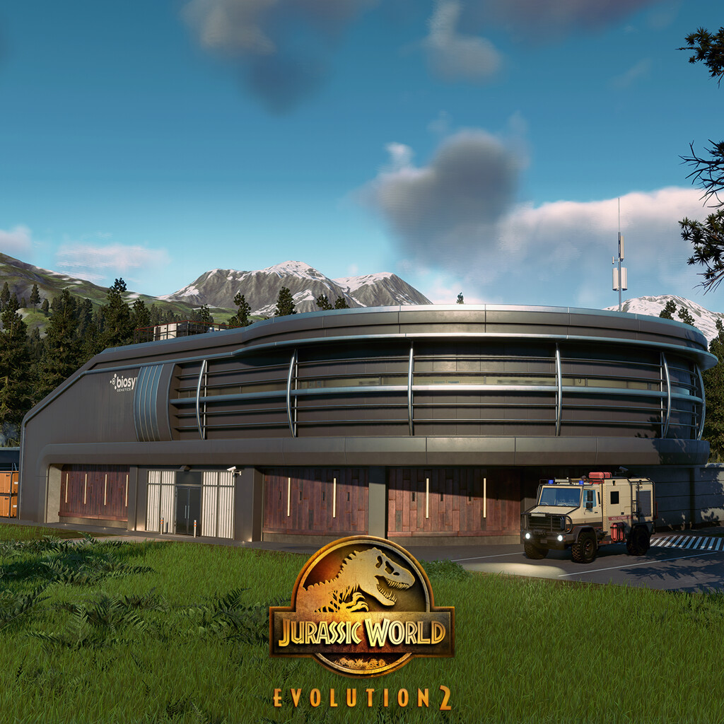 Yoran Hartog Portfolio Jurassic World Evolution 2 Biosyn Paleo Medical Facility 