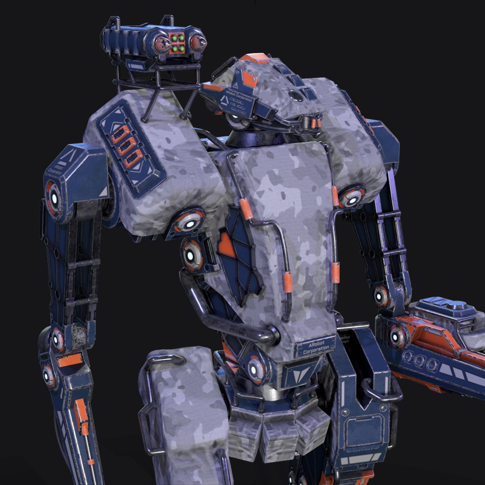 ArtStation Robot parts kit 3