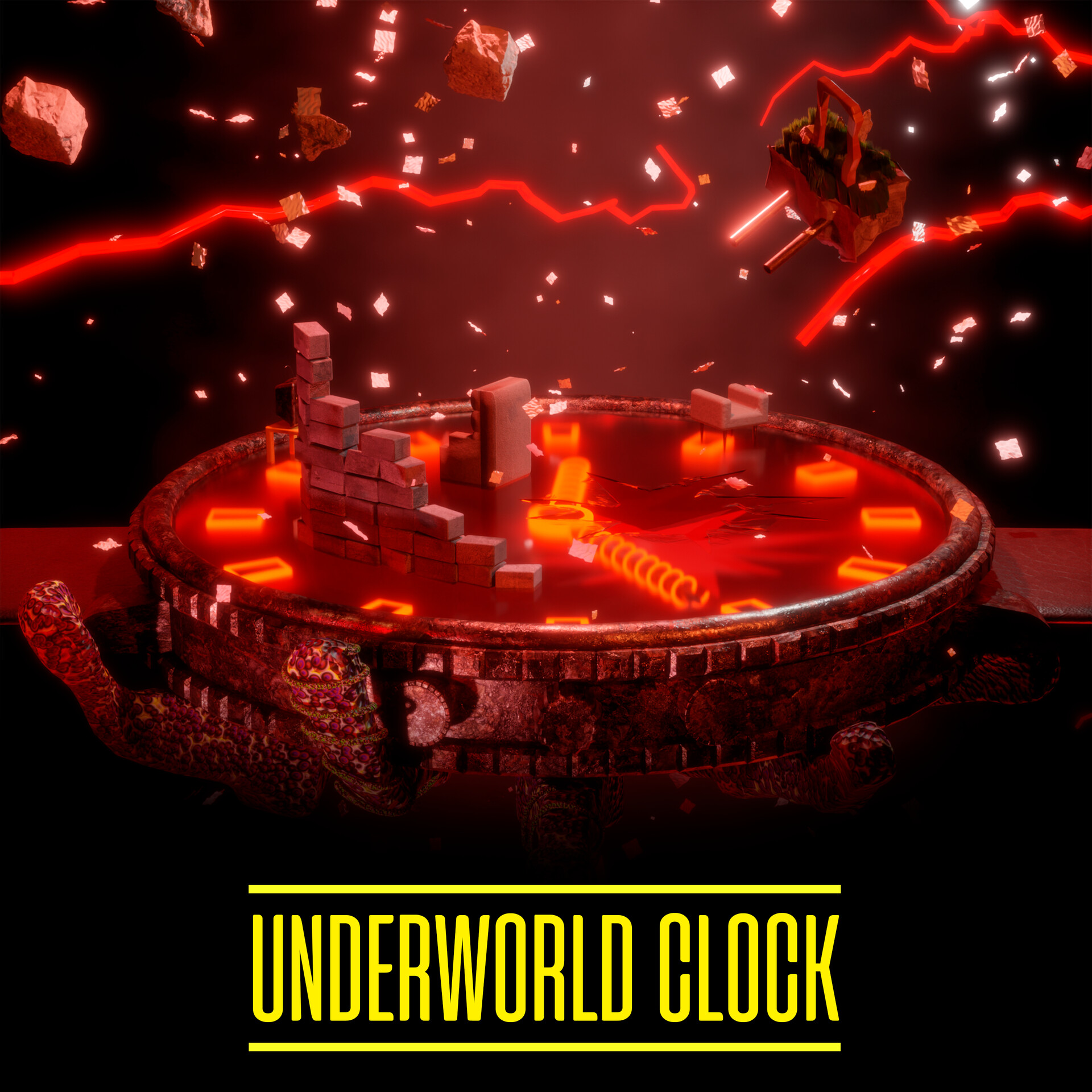 ArtStation Underworld Clock
