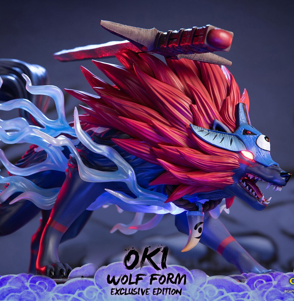 ArtStation - OKAMI - OKI (WOLF FORM)