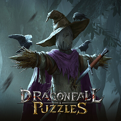 Dragonfall & Puzzles : Training Dummy (Purple)