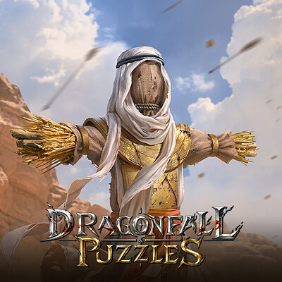 Dragonfall & Puzzles : Training Dummy (Yellow)