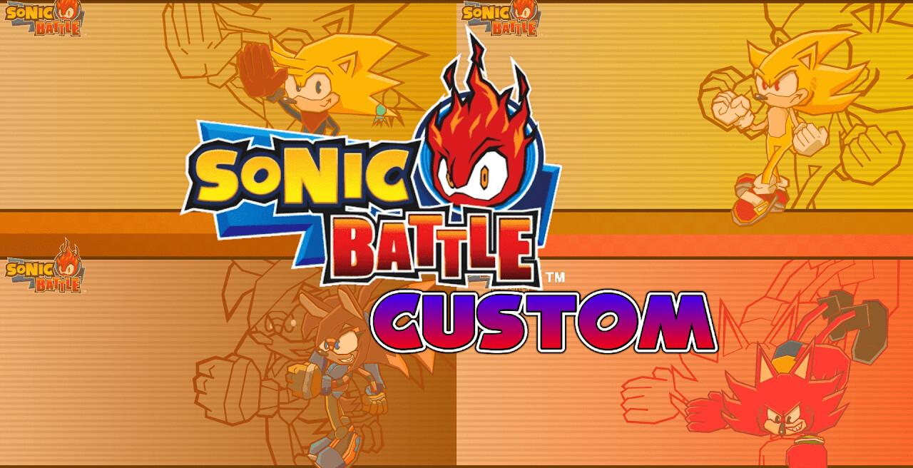 Artstation sonic battle custom