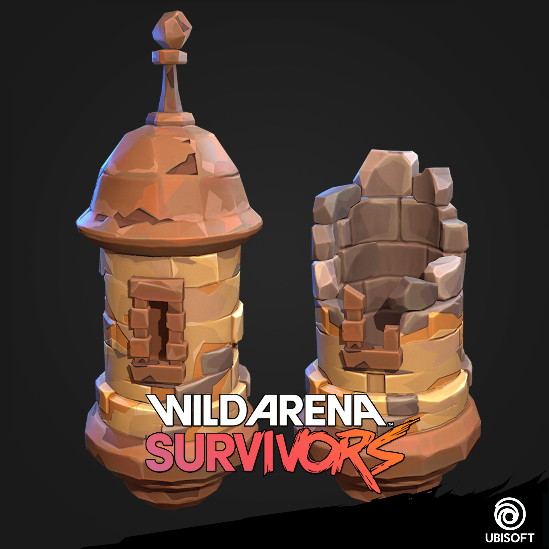 ArtStation - Wild Arena Survivors Props