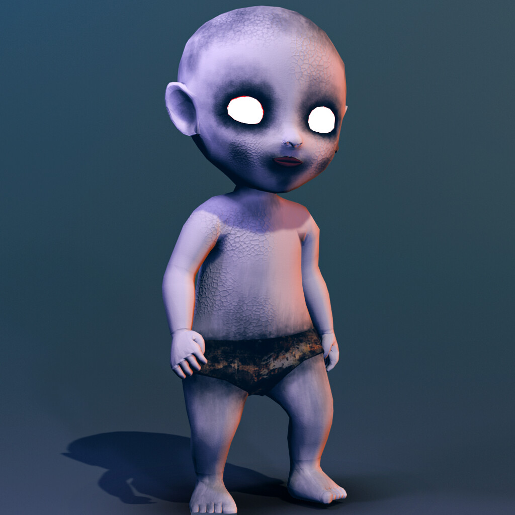 ArtStation - Scary baby