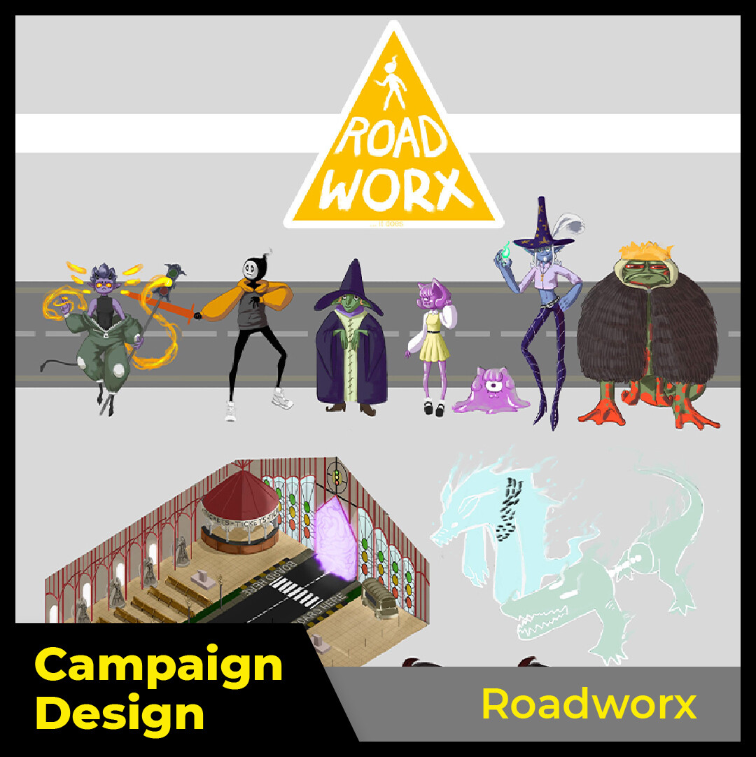 ArtStation - Campaign Design - Roadworks